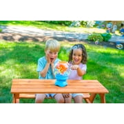 Little Kids Inc. Pop N Swirl Bubble Machine for Fun Outdoor Play
