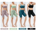 thumbnail image 2 of Sujetador de yoga para mujer Conjunto de pantalones cortos Acolchado Cintura ancha Entrenamiento Pilates, 2 of 8