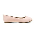 thumbnail image 2 of DREAM PAIRS Women's Sole-Simple Ballerina Walking Flats Shoes SOLE-SIMPLE PINK 7, 2 of 5