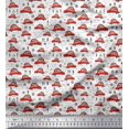 thumbnail image 1 of Soimoi Modal Satin Fabric Car & Owl Cartoon Decor Fabric Printed Yard 42 Inch Wide, 1 of 3