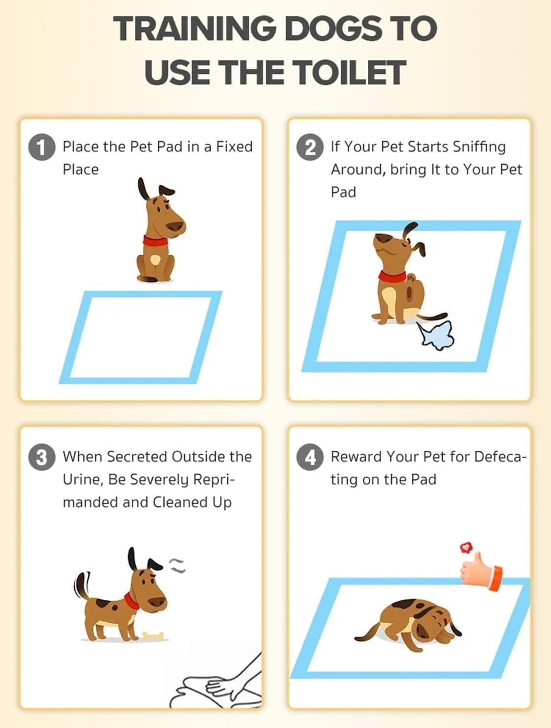 Extra Large Thicker Pet Training and Puppy Pads Doggy Pee Wee Poop Ultra Absorbent Housetraining Disposable Waterproof Mats for Dogs Cats Small Animal Indoors Travel Blue Pee Pads