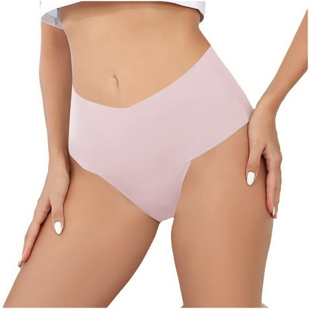 Bigersell Womens Bikini Underwear Cotton Clearance Women s Underwear Cotton Boy Shorts Panty Style P-1453 Cotton Boyshort Panties Seamless Thong Briefs Mid Waist Women s Bikini Panties Pink S