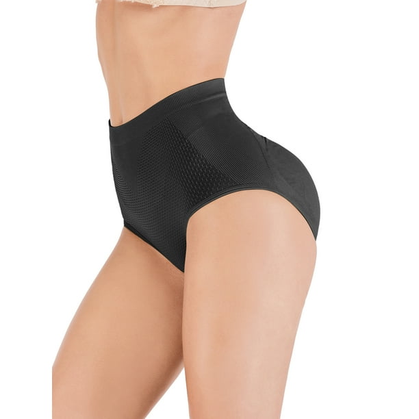 SAYFUT Women's Seamless Padded Underwear Hip Enhancer Panties
