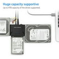thumbnail image 4 of Adaptador de disco duro Irfora Convertidor de controlador de disco duro USB 3.0 a IDE y SATA Kit de adaptador de disco duro externo Cable de 2.5 '' / 3.5 '' Compatible con Windows 10/ 8.1/ 8/ 7 / Vist Irfora Adaptador de disco duro, 4 of 4