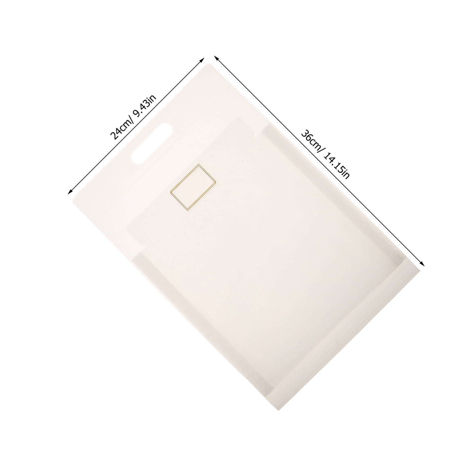 LOLIPPYY 4-Pack Expandable Accordion File Folder Organizer, White Plastic Document Storage for Office and Home Filing System