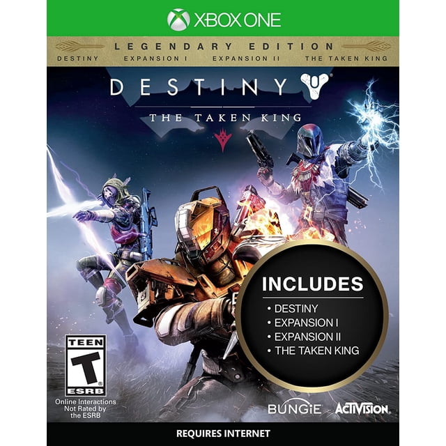 Destiny the taken king xbox one Activision legendary edition
