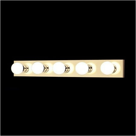 Thomas Lighting Vanity Light in Polished Brass
