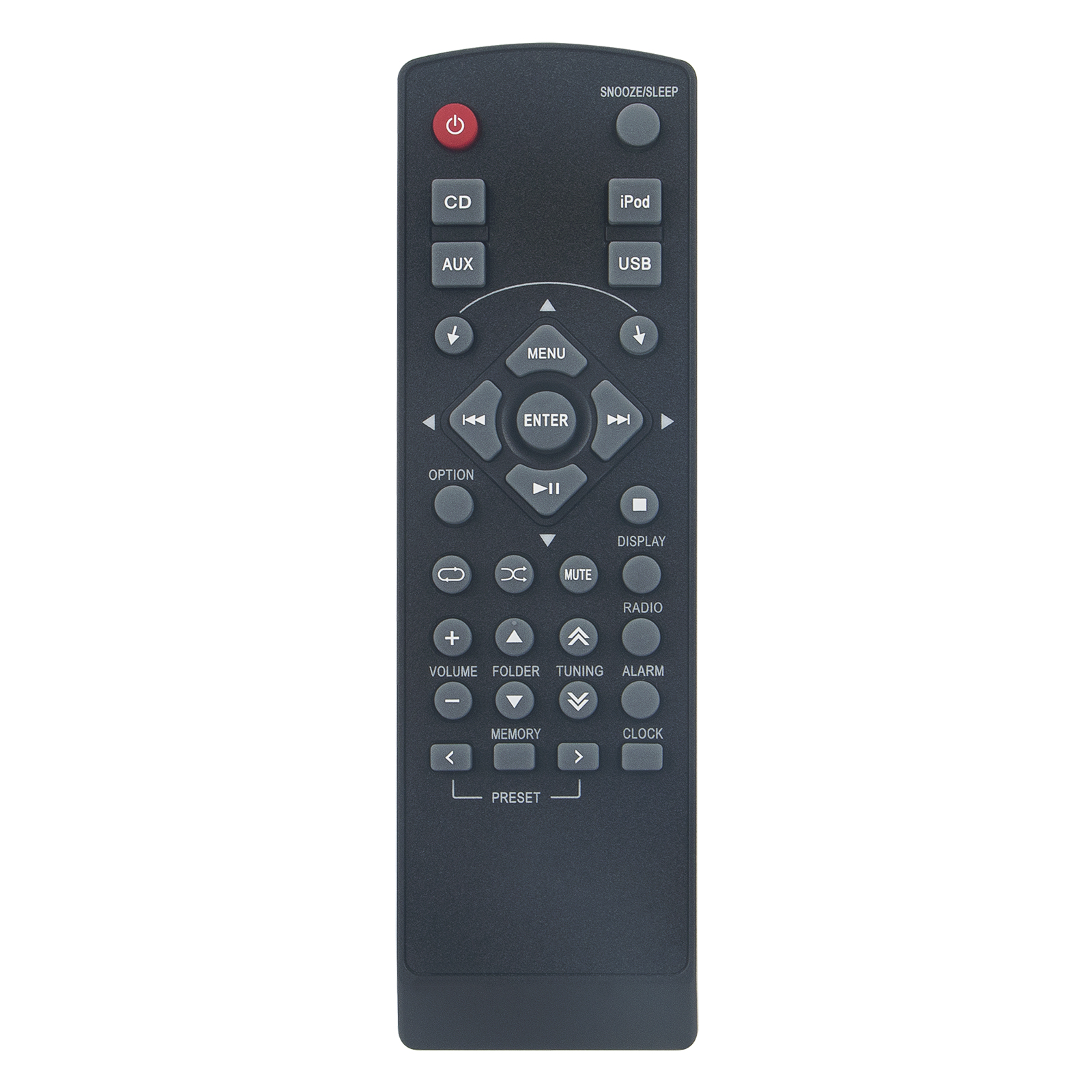 New WY92700 Remote Control For Yamaha TSX-112ML TSX-112 TSX-112BL Micro CD Receiver - image 2 of 3