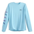 thumbnail image 3 of SCALES Chasing Skirts Long Sleeve Performance Shirt Light Blue, 2XLarge, 3 of 3