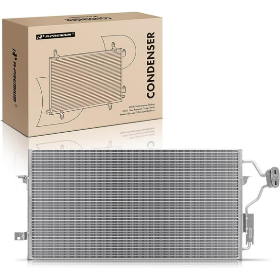 A-Premium Air Conditioning A/C Condenser Compatible with Buick Park Avenue 1997-2005 3.8L, Replace# 4784, 52484260