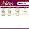 thumbnail image 2 of Metrix Premium Chassis Parts - Front Left & Right Lower Control Arm w Ball Joint & Bushing Assembly Kit Fits 01-06 Chrysler Cirrus, 01-06 Sebring, 95-06 Dodge Stratus, RK7425, RK7427, Made in Europe, 2 of 8