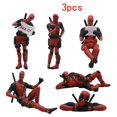 thumbnail image 2 of Figura de acción de Disney Marvel x-men Deadpool 2, modelo de postura sentada, Mini muñeca de Anime, estatuilla de PVC, adorno de coche, Juguetes, 2 of 4