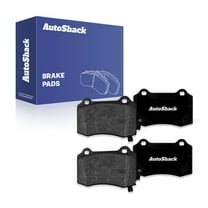 AutoShack Front Ceramic Brake Pad Set | Replacement for 2012-2023 Dodge Charger 2006-2010 Jeep Grand Cherokee | 4-PC