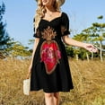 thumbnail image 4 of Red Immaculate Heart - Sacred Heart Dress sexy dress for women prom dresses dress dresses Cocktail of dresses, 4 of 7