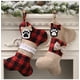 thumbnail image 2 of 2 Piezas Medias de Navidad Calcetines de Hueso Bolsa de Regalo Decoraciones de Navidad Medias Bolsa de Regalo Colgantes de Árbol de Navidad Decoraciones de Navidad, 2 of 5