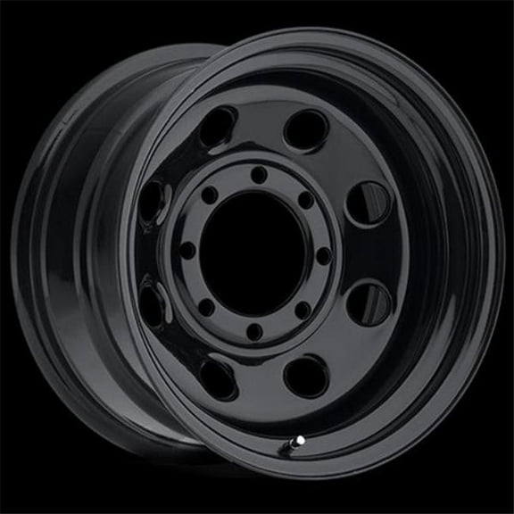 Vision Soft 8 85 Wheel Rim 16x8 8x6.5 (8x165.1) Black -6mm Offset