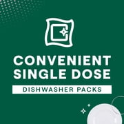 Seventh Generation Clean with Purpose Free and Clear Dishwasher Detergent Pods, 28.5 oz, 45 Count