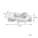 thumbnail image 2 of Forma de Perrito Del de de La de Azúcar Del Silicón 3D para El Jabón Del Del de Gloria Molde de pastel de fondant, 2 of 9