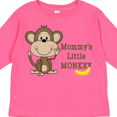 thumbnail image 4 of Inktastic Mommy's Little Monkey Boys or Girls Long Sleeve Toddler T-Shirt, 4 of 5