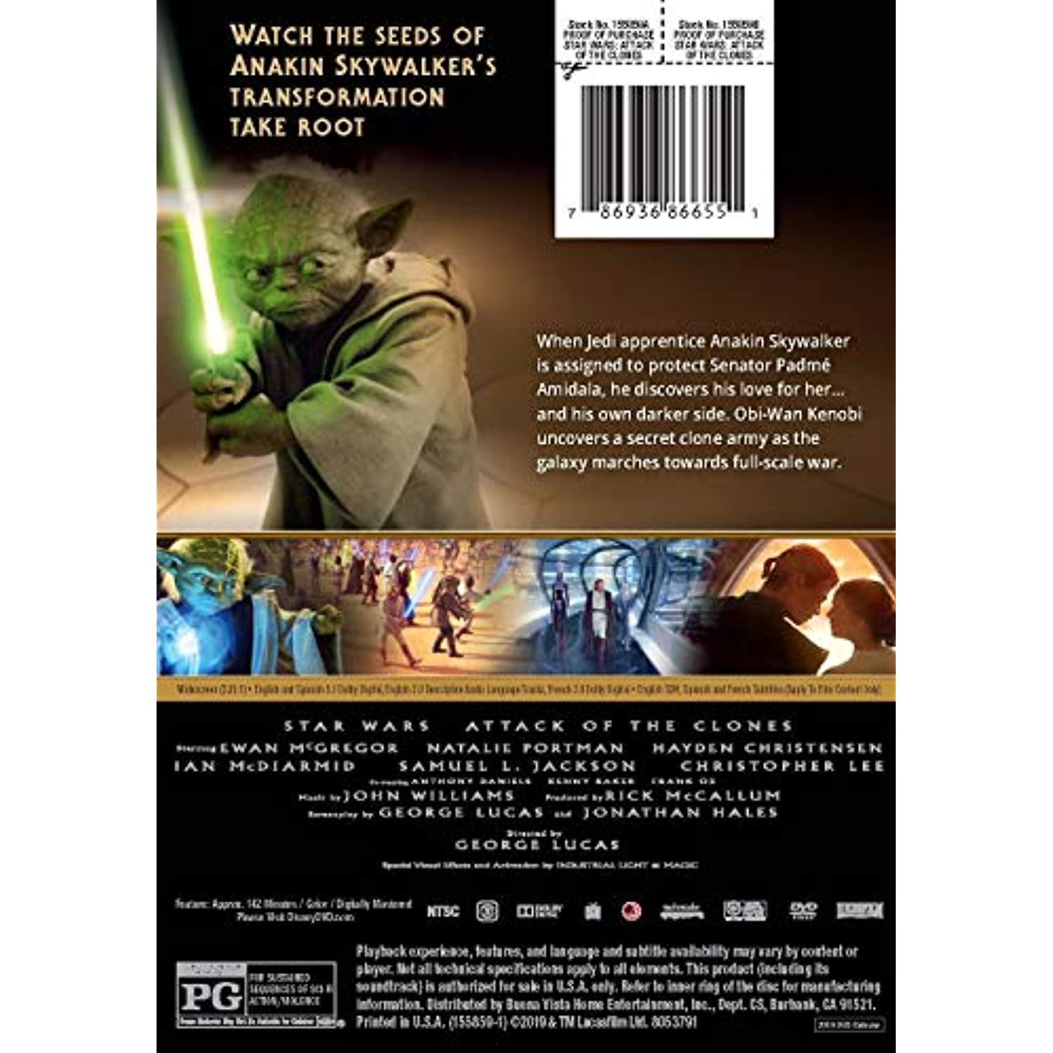 Star Wars: Episode II: Attack of the Clones - Walmart.com