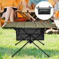 thumbnail image 4 of Bolsa de Almacenamiento para de Camping, 1 Pieza, Plegable debajo Del Escritorio, Bolsa de Almacenamiento Portátil para Estufas de Campi Macarena Cesta de red de escritorio, 4 of 8