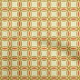 thumbnail image 1 of oneOone Viscose Chiffon Orange Fabric Geometric Sewing Material Print Fabric By The Yard 42 Inch Wide, 1 of 5