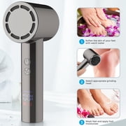 Electric Foot Callus Remover (with Dander Vacuum) Rechargeable Electric Callus Remover For Feet,Electric Pedicure Electric Foot File Kit,Professional Feet Care Tool For Dead,Hard Cracked Dry Skin