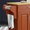 thumbnail image 3 of Homestyles Chariot de Cuisine en Bois à Roulettes Create-a-Cart Brun, 3 of 18