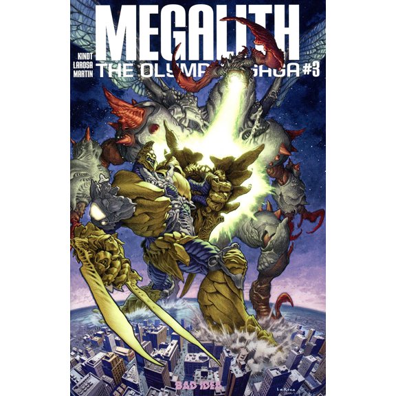 Collectible Olympus Saga: Megalith #3A VF ; Bad Idea Comic Book
