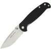"Real Steel RS7762 H6 Linerlock Folding Knife 3.5"" Blade 4.75"" Folder Black"