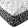 thumbnail image 2 of Coaster Hayes Fabric Queen Firm Tight Top Hybrid Mattress in White, 2 of 4