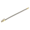 thumbnail image 1 of Unique Bargains Stainless Steel 10cm Air Chuck Inflator Compressor Pump Extension Hose for Car Motorbike Quick Connect, 1 of 7