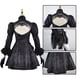thumbnail image 3 of Disfraz de Anime de Nier Automata Yorha para mujer, ropa de fiesta de Halloween, disfraz de YoRHa N ° 2, tipo B, ropa de lujo, 2b, 3 of 4