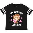 thumbnail image 3 of Inktastic My Pawpaw Loves Me with Bigfoot Girls Toddler T-Shirt, 3 of 5