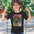 thumbnail image 3 of Tee Hunt Dean Russo Colorful Parrot Youth T-Shirt Exotic Bird Beak Feather Kids, 3 of 5