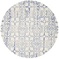 thumbnail image 1 of Safavieh Tapis Contemporain Ivoire Teint par Immersion - Rond 7 Pieds, 1 of 5