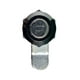thumbnail image 2 of Pack 4 Pzs Cerradura De Acero Con Llave P/ Gabinete plateado 5.5cm, 2 of 6