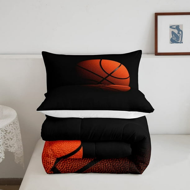 Parure de lit de basket-ball pour garçons, filles, enfants