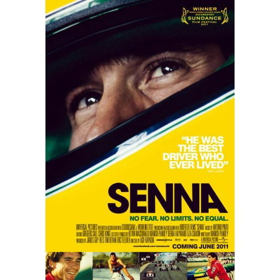 Senna English Movie Poster 24x36 Art Poster 24x36 Unframed, Age: Adults, Rectangle AB Posters