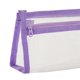 thumbnail image 5 of Bolsa para Bolígrafos con Cremallera, Estuche Transparente para Lápices, Organizador de Papelería, Estuche para Bolígrafos, Bolsa de Maquillaje, Bolsa , púrpura Macarena Estuche transparente para lápices., 5 of 6