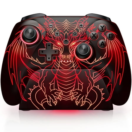 ESYWEN PC Controller with Charging Dock, Wireless Gaming Controller for Switch 2  with Hall Effect Joysticks & Triggers