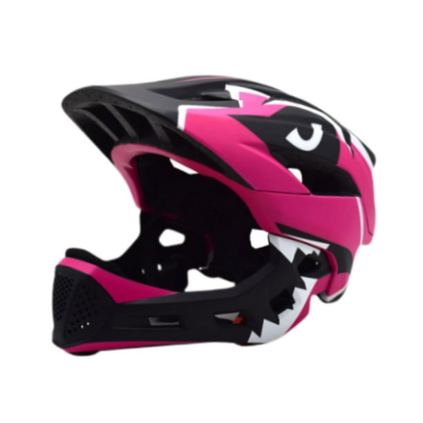 Casco para Niños Perfecl para Monopatín Bicicleta de Carretera Forro Extraíble Rosa 48-56 cm