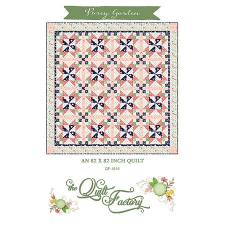 Hexagon Quilt Patterns - Posey Garden Quilt Pattern by the Quilt Factory