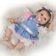 thumbnail image 3 of Bebés renacidos de vinilo realistas, cuerpo de tela de muñeca recién nacida de 22 pulgadas, con ropa y accesorios, de cumpleaños Zulema Muñeca Realista Recién Nacida, 3 of 8