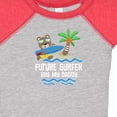 thumbnail image 4 of Inktastic Surfing Future Surfer Like Daddy Boys or Girls Baby Bodysuit, 4 of 5
