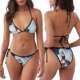 thumbnail image 3 of Balery Circular Lighthouse Pijama Estampado Bikini de Dos Piezas para Mujer - Conjunto de Bikini Ajustable Sexy y Cómodo para Playa, 3 of 6