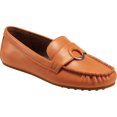 thumbnail image 1 of Women's Aerosoles Dani Moc Toe Loafer Orange Polyurethane 8 M, 1 of 5