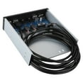 thumbnail image 1 of 4.8GBPS SuperSpeed ​​USB 3.0 + USB 2.0 Extensión de Audio HD de 19 Pines Panel Frontal Aleación de Aluminio, Plug & Play, No Necesita Alimentació Extern, compatible conn, 1 of 7