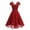 A_ Red, variant on Womens Long Sleeve Velvet Dress Fall V Neck Holiday Cocktail Party Semi Formal Mini Dresses for Wedding Guest Green XXL