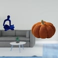 thumbnail image 2 of Figura de pensador abstracto,Estatua de pensador abstracto,decoración para el hogar,Almohadas de calabaza de Halloween,Almohadas de calabaza de Halloween Decoración del hogar Suave,Cojines de, 2 of 8